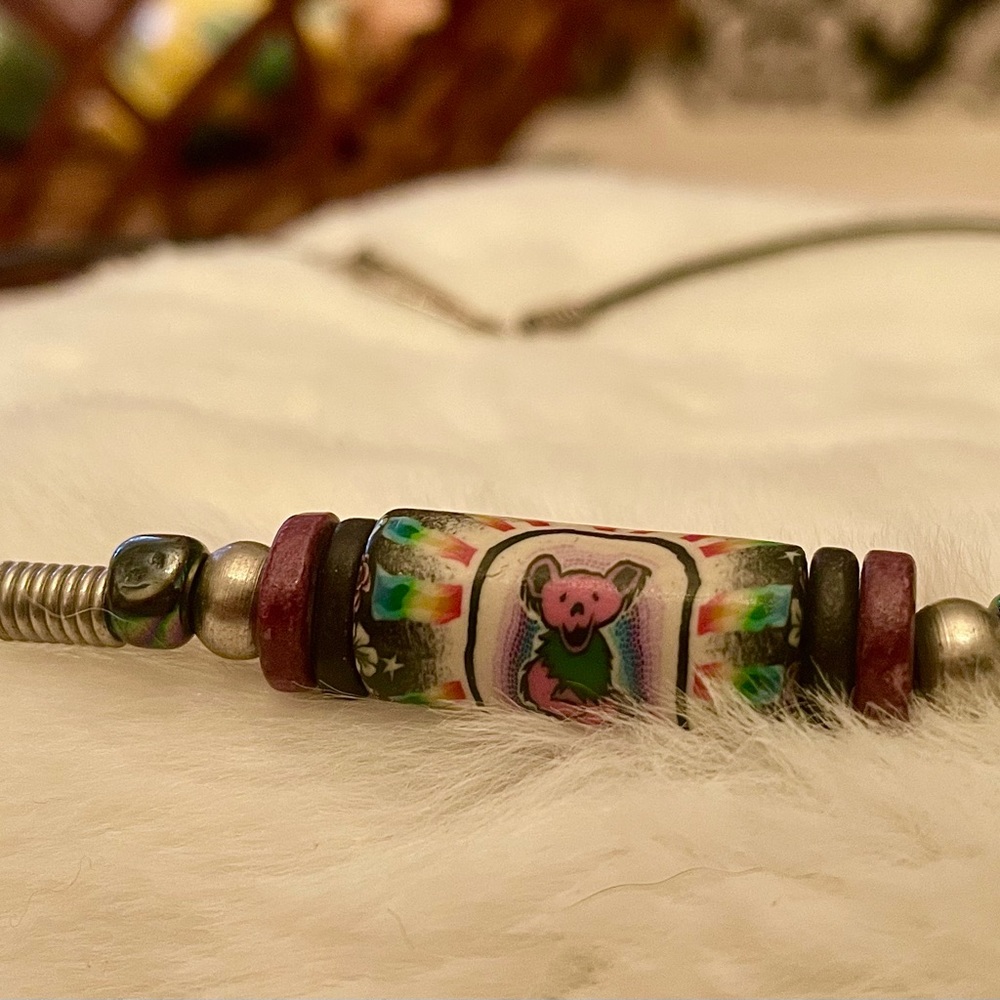Grateful Dead choker necklace